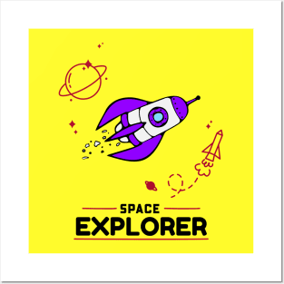 Space Explorer | Cute Baby Posters and Art